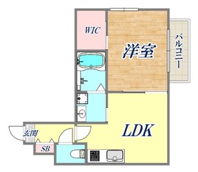 ブラントゥール芦屋の物件間取画像